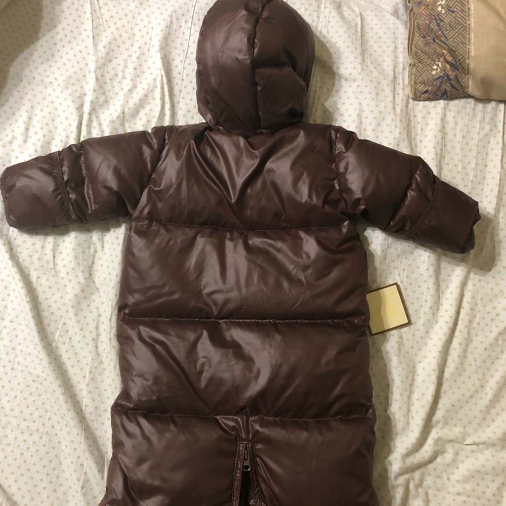 πGap Baby brown puffer jacket - Picture 3 of 4